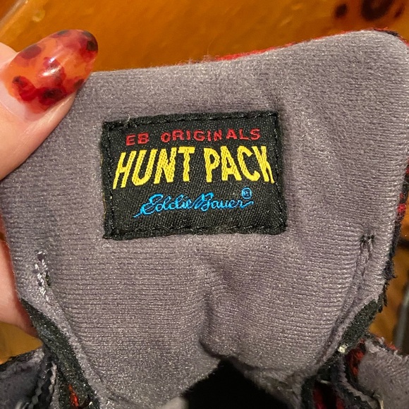 Eddie Bauer plaid ankle boots - Picture 5 of 6